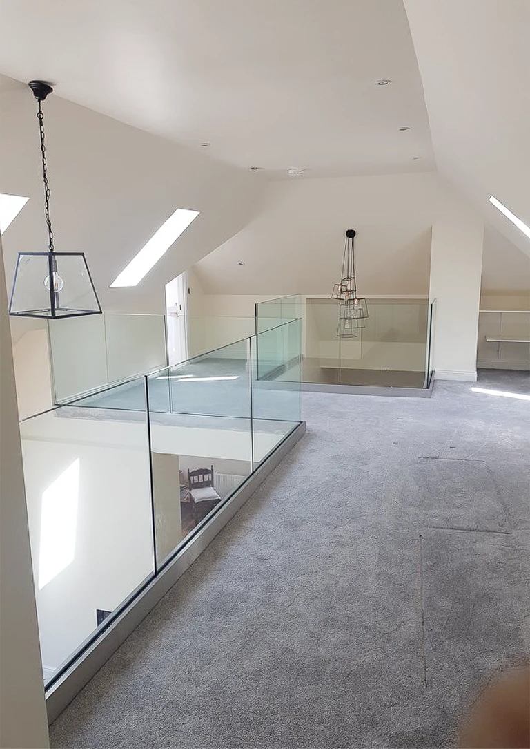 A living space that has been renovated